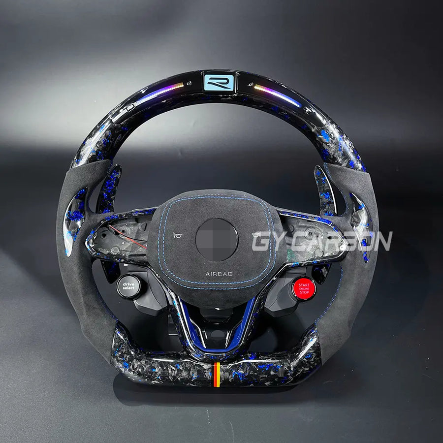 Custom LED Steering Wheel Fit For VW Golf R MK8/8.5