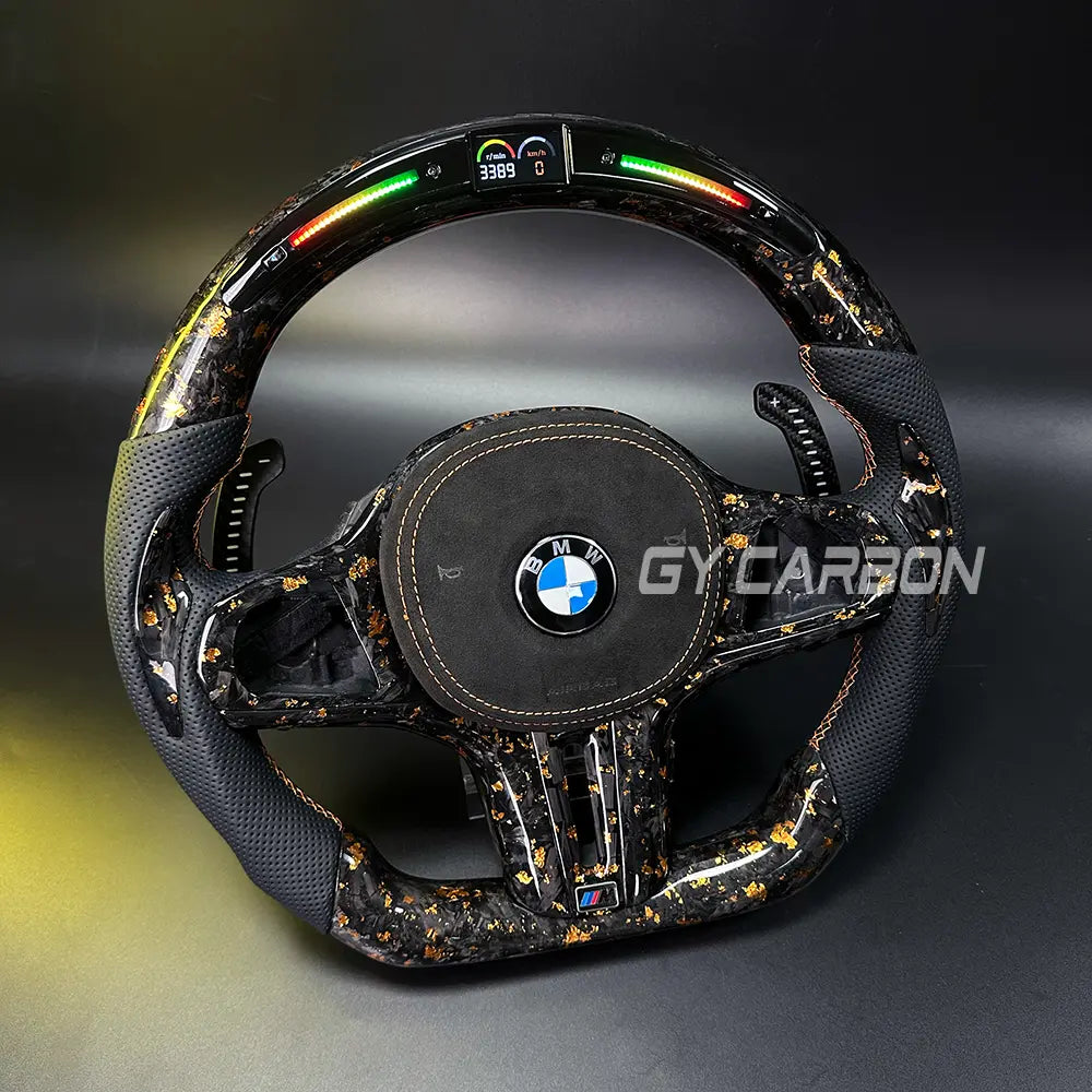 LED Steering Wheel For BMW 3Series-5Series M3-M5  X3-X6