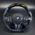 Forged Carbon Fiber LED Steering Wheel For BMW G Series X3-X5 M3-M5