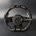 Carbon Fiber LED Steering Wheel For Mercedes-Benz AMG Models A C E GLE GLC S CLA C63 W204 W205