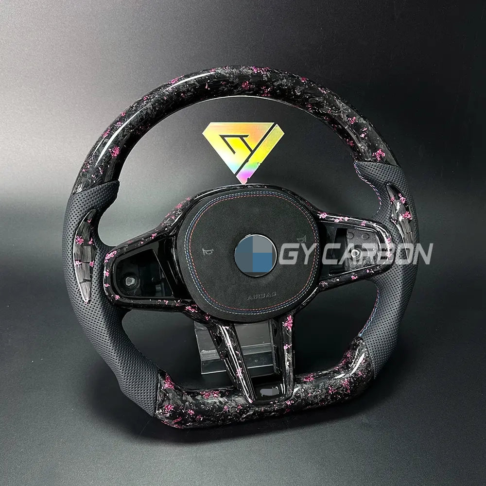 Fit For LCI CS Carbon Fiber Steering Wheel G Series XM3-XM6