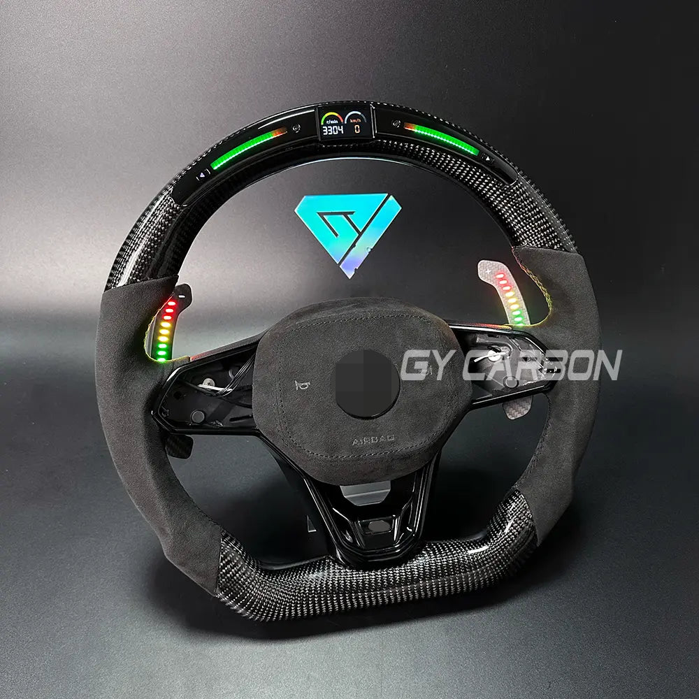 Custom LED Steering Wheel Fit For VW MK8/8.5 GTI/R