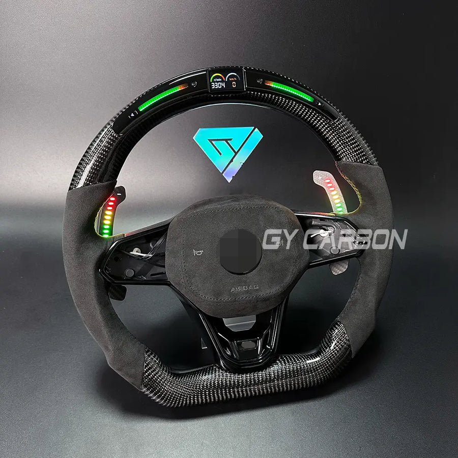 Custom LED Steering Wheel Fit For VW MK8/8.5 GTI/R