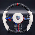 Custom Forged Carbon Fiber Steering Wheel For BMW M1-M7 1-7 Series Upgrade Plug and Play