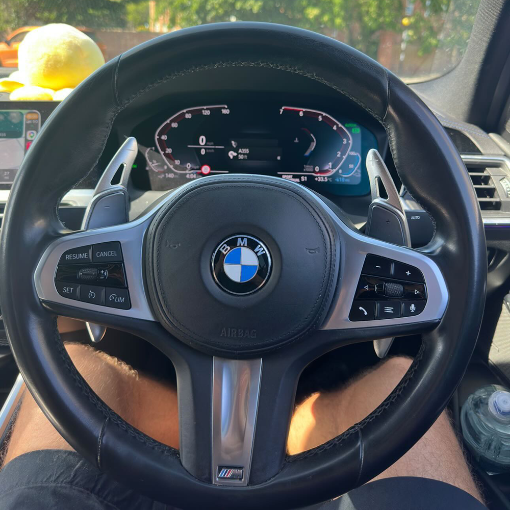 (Balance payment) Custom Steering Wheel Fit For BMW 330e G20 2019