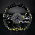 LED Steering Wheel For Mercedes Benz AMG C63 E63 GLA GLC GLE Upgrade