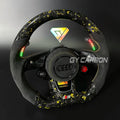Custom Forged Carbon Steering Wheel Fit For Audi B9 Series