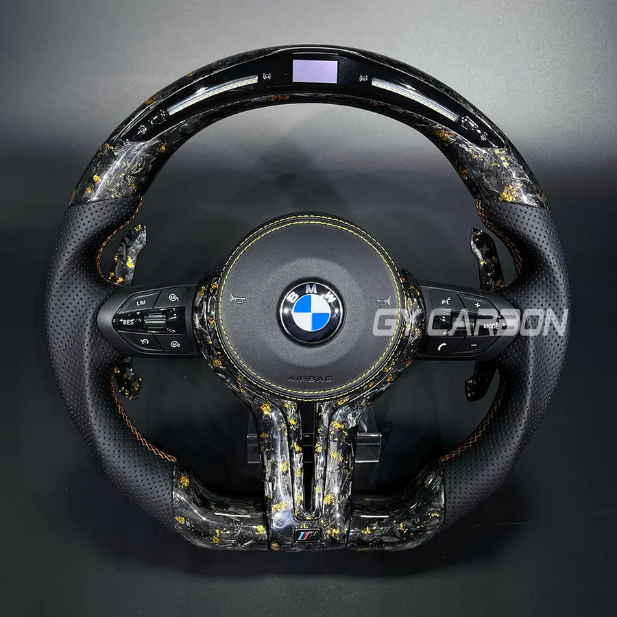 For BMW Carbon Fiber LED Steering Wheel M1 M2 M3 M4 M5 M6 M7 M8 X1 X2 X3 X4 X5 X6