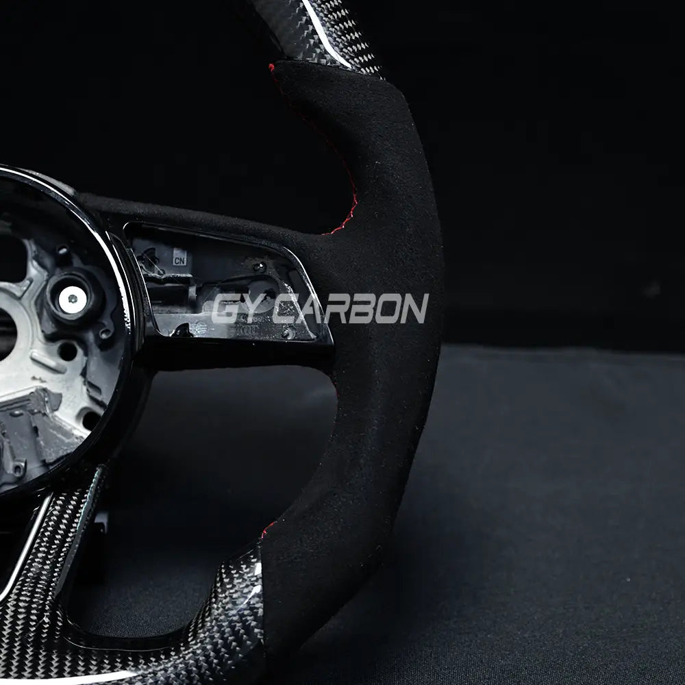 LED Steering Wheel Fit For Audi A3 A4 A5 RS3 RS4 RS5 S3-S6