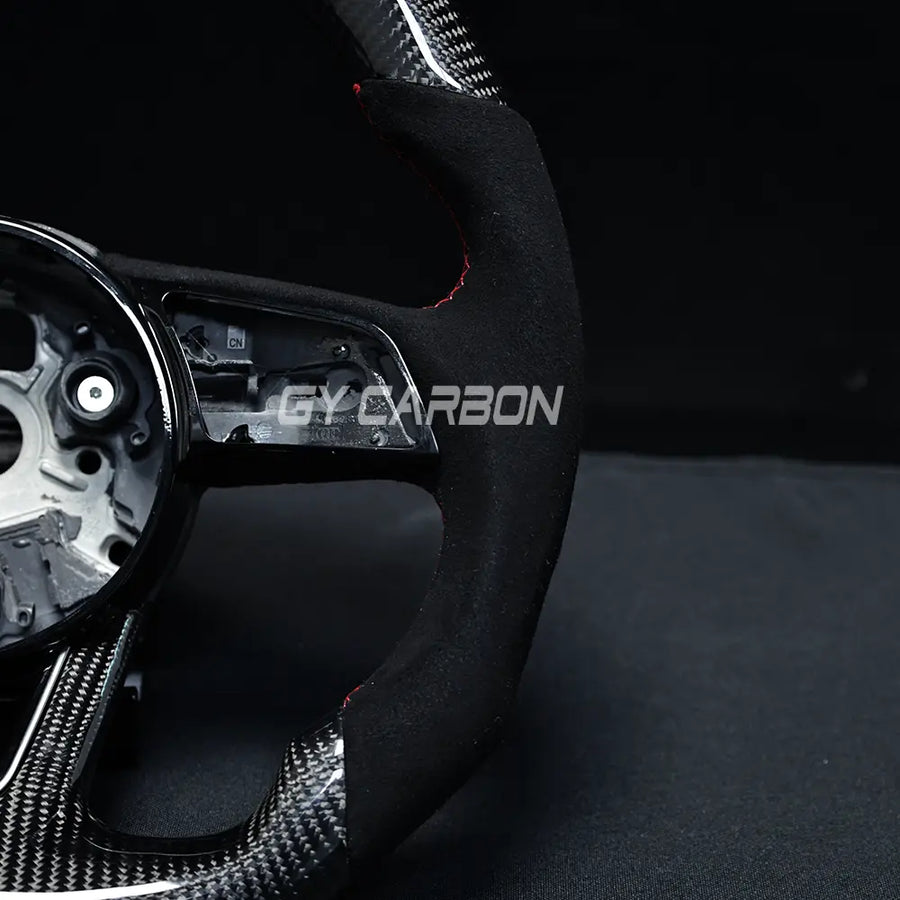 LED Steering Wheel Fit For Audi A3 A4 A5 RS3 RS4 RS5 S3-S6