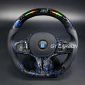 Forged Carbon Fiber LED Steering Wheel For BMW G Series X3-X5 M3-M5