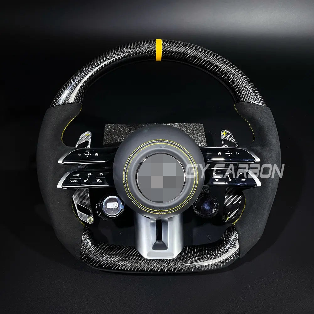 Steering Wheel For Benz Mercedes AMG C63 C63S E63 A C E CL GL W223 W205 W204