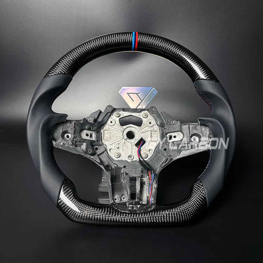Carbon Fiber Steering Wheel For BMW G Series X3 X4 X5 M3 M4 M5