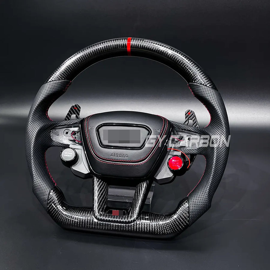 Custom Steering Wheel For Audi SQ5-SQ8 A5 A6 A7 RS5 RS6 RS7 Q3 Q4 Q5 Q6 Q7 Q8