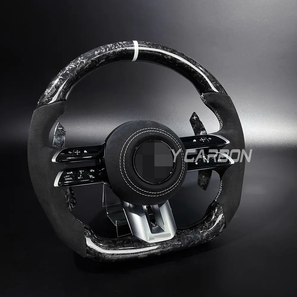 Custom Steering Wheel Mercedes AMG W204 W233 W205 C63S C43 Old Model Assembly Upgrade
