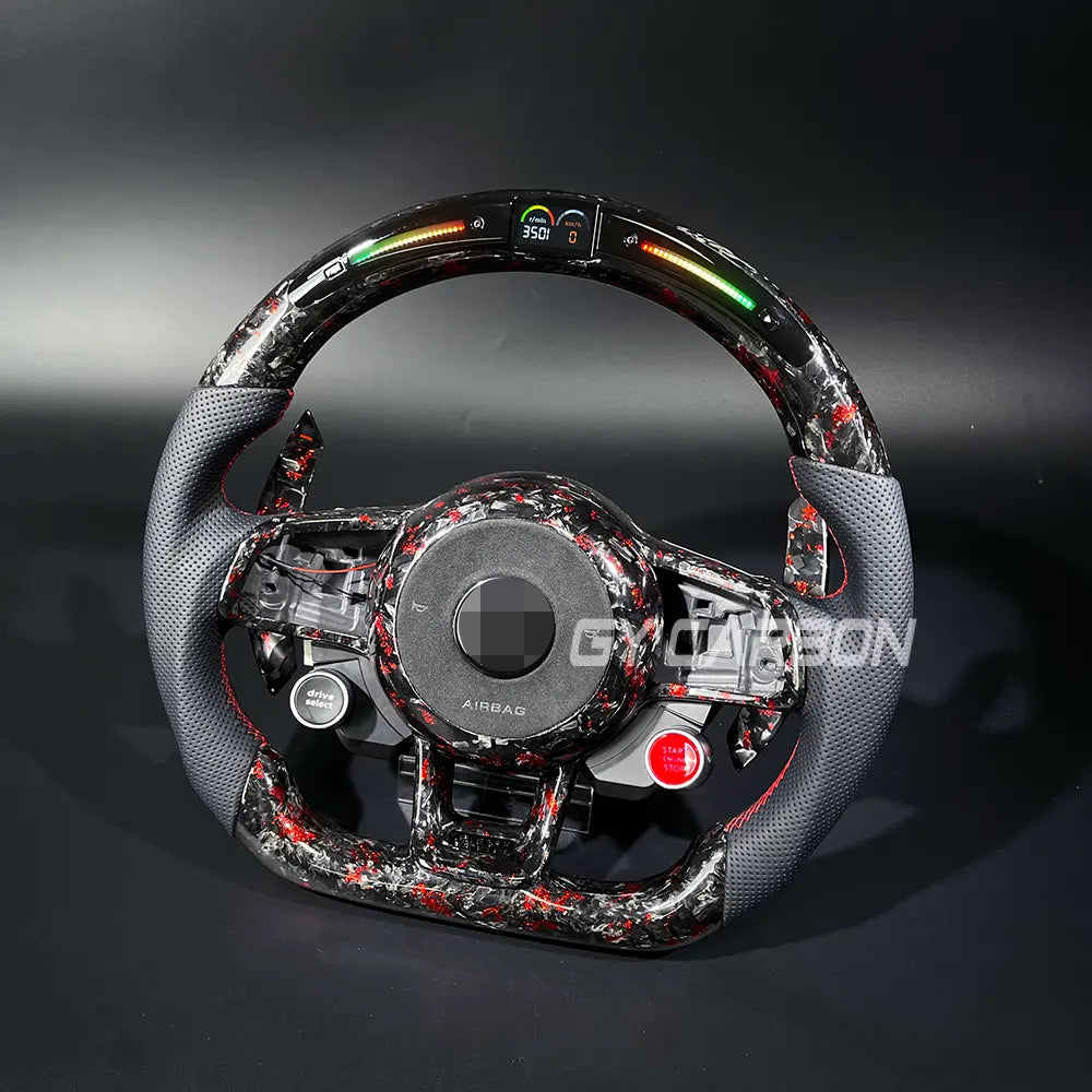 Custom Forged Carbon Steering Wheel For VW Golf R MK7 Mk7.5