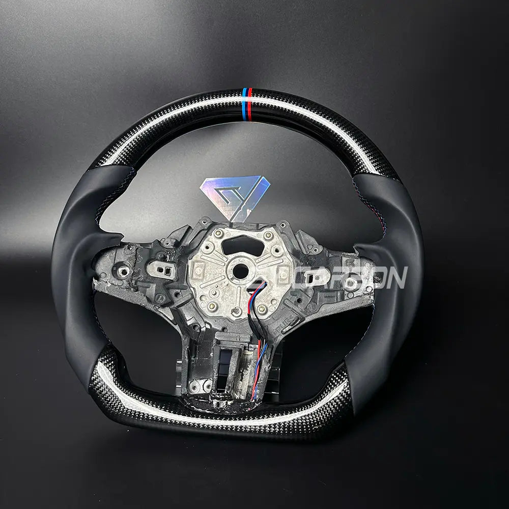 Carbon Fiber Steering Wheel For BMW G Series X3 X4 X5 M3 M4 M5