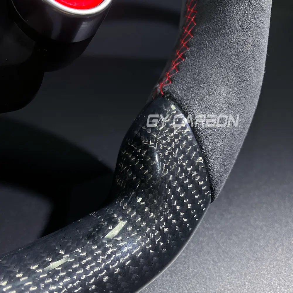 Custom Carbon LED Steering Wheel For VW Golf R MK7 Mk7.5