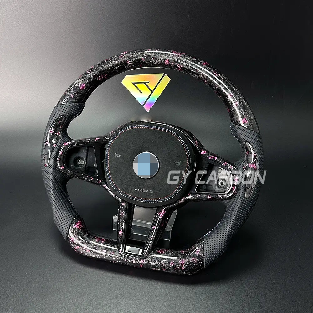 Fit For LCI CS Carbon Fiber Steering Wheel G Series XM3-XM6