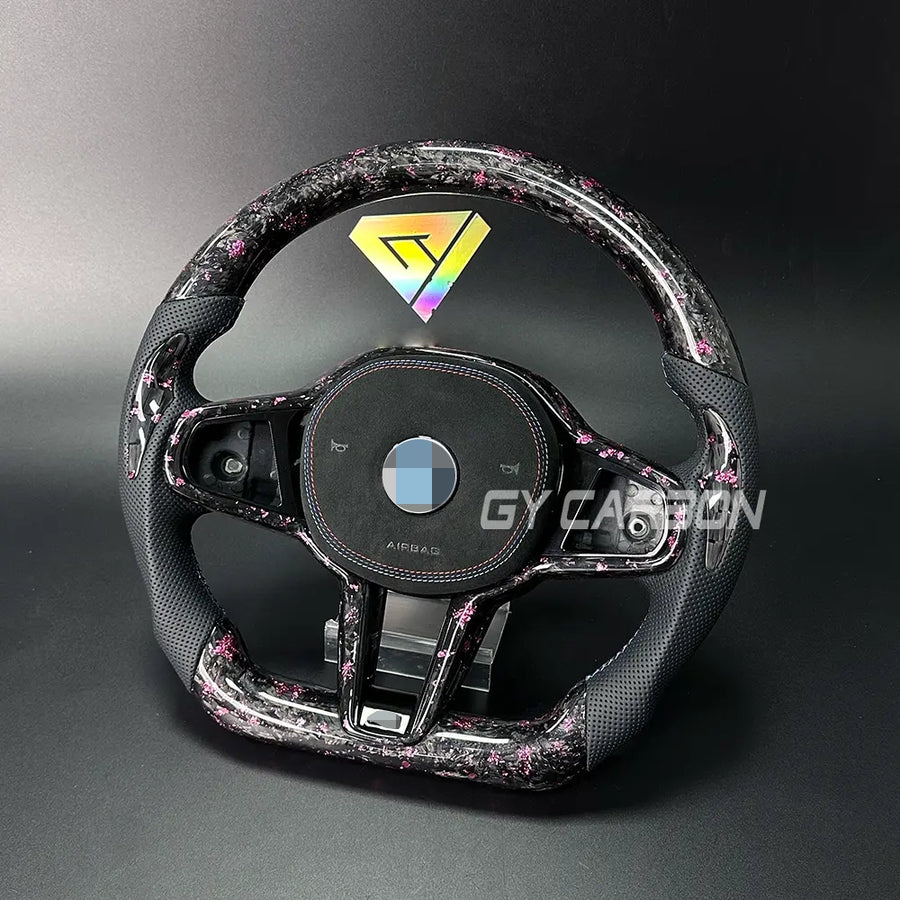 Fit For LCI CS Carbon Fiber Steering Wheel G Series XM3-XM6
