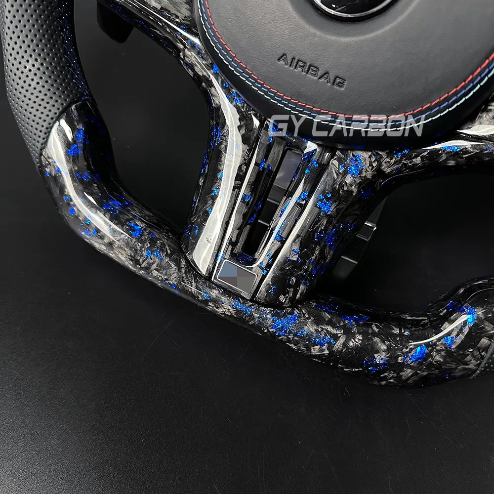 Forged Carbon Fiber LED Steering Wheel For BMW M2 M3 M4 M5 M6 X3-X6