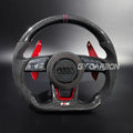 Carbon Fiber Steering Wheel Fit For Audi B9 Series