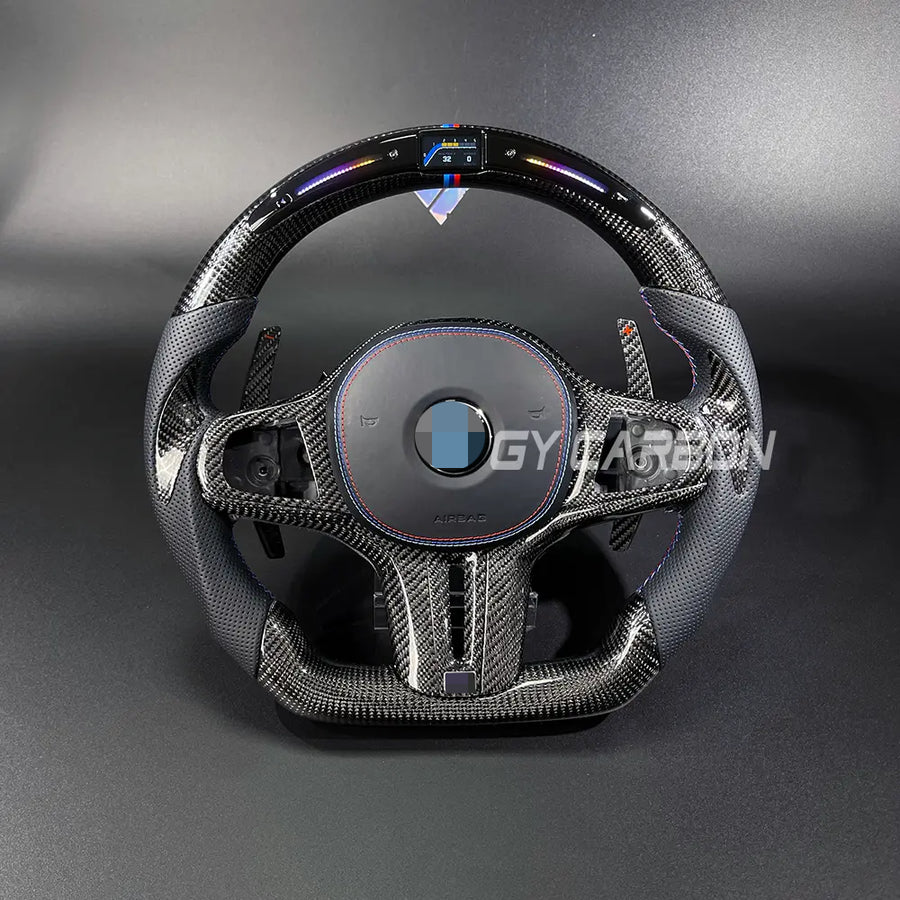 Carbon Fiber LED Steering Wheel For BMW G Series