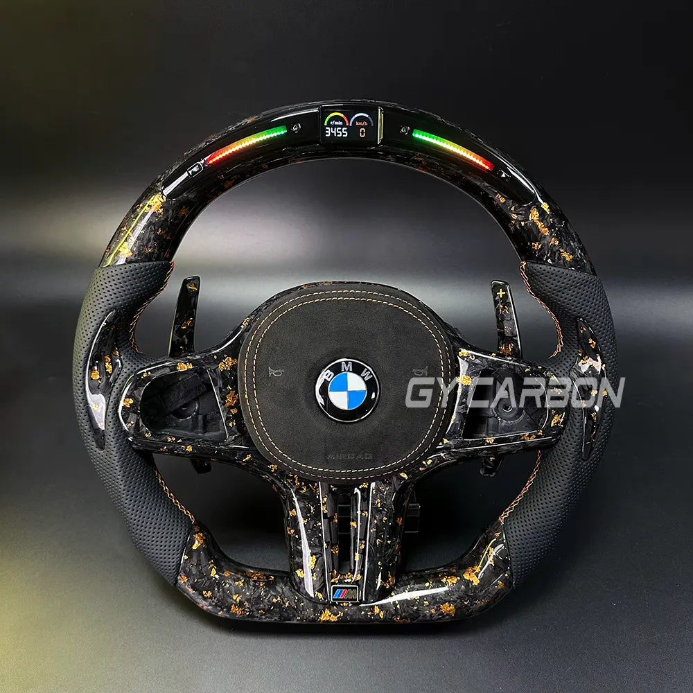 LED Steering Wheel For BMW 3Series-5Series M3-M5  X3-X6