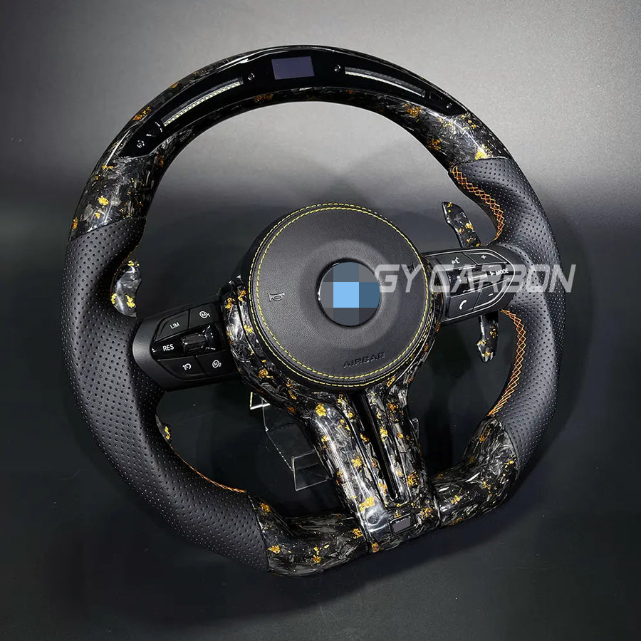 For BMW Carbon Fiber LED Steering Wheel M1 M2 M3 M4 M5 M6 M7 M8 X1 X2 X3 X4 X5 X6
