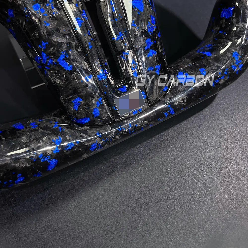 Forged Carbon Fiber LED Steering Wheel For BMW G Series X3-X5 M3-M5