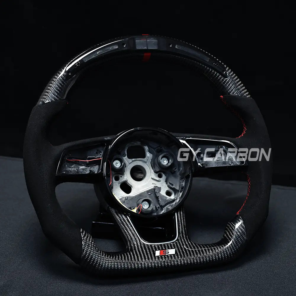 LED Steering Wheel Fit For Audi A3 A4 A5 RS3 RS4 RS5 S3-S6