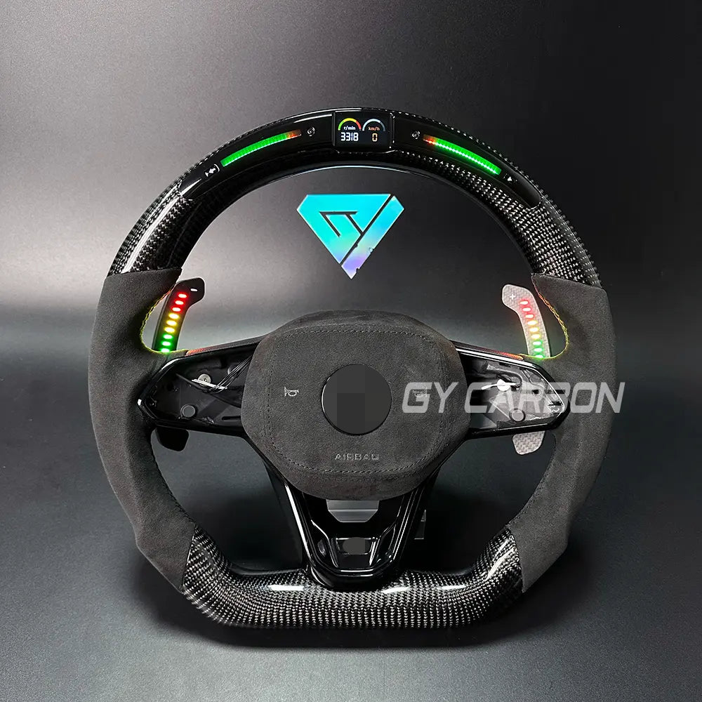 Custom LED Steering Wheel Fit For VW MK8/8.5 GTI/R