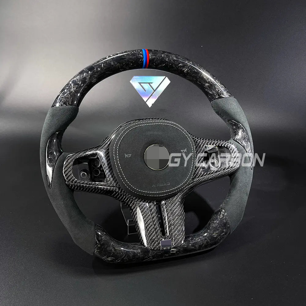 Forged Carbon Fiber Steering Wheel For BMW G30 G32 G38 G05 G20 G90 G80 G09 upgrade