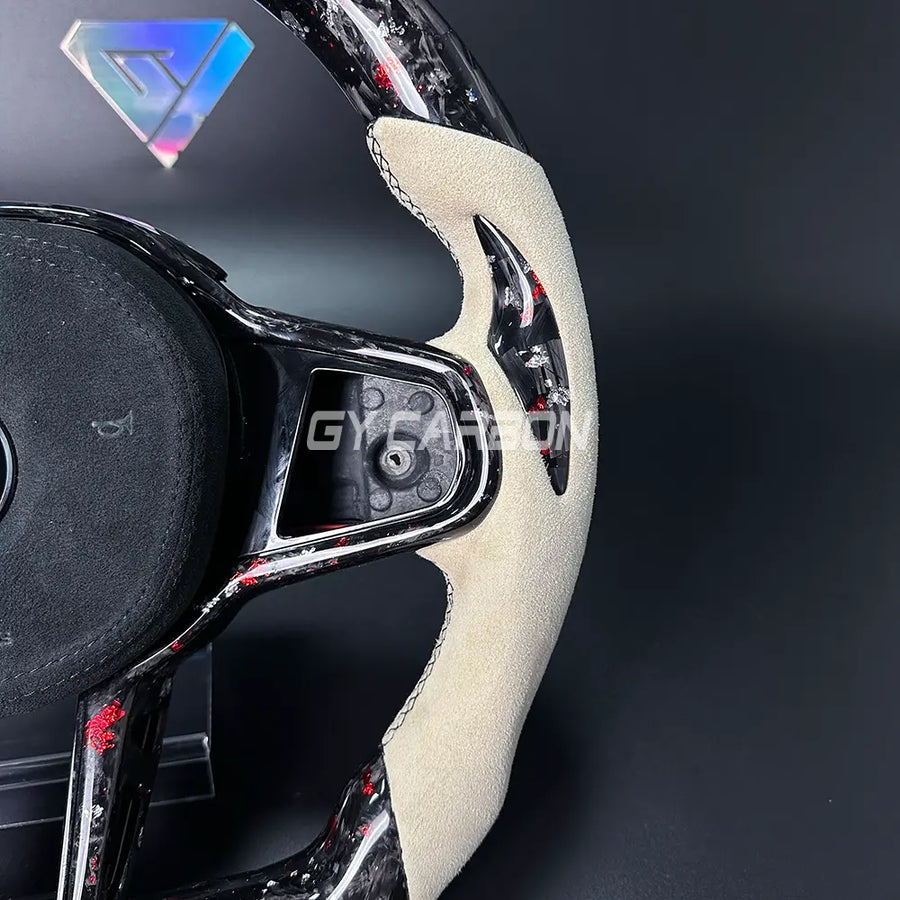 Forged Carbon Fiber LED Steering Wheel For BMW G Series Upgrade CS