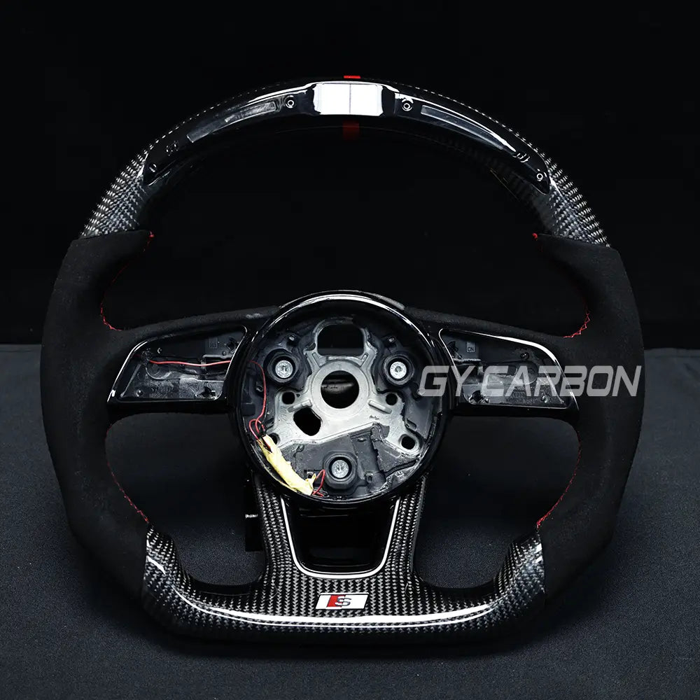 LED Steering Wheel Fit For Audi A3 A4 A5 RS3 RS4 RS5 S3-S6