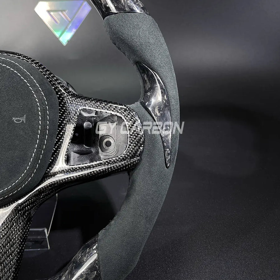 Forged Carbon Fiber Steering Wheel For BMW G30 G32 G38 G05 G20 G90 G80 G09 upgrade