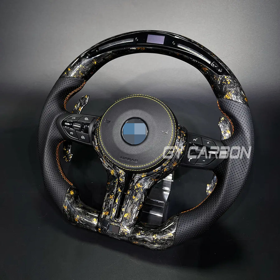 For BMW Carbon Fiber LED Steering Wheel M1 M2 M3 M4 M5 M6 M7 M8 X1 X2 X3 X4 X5 X6