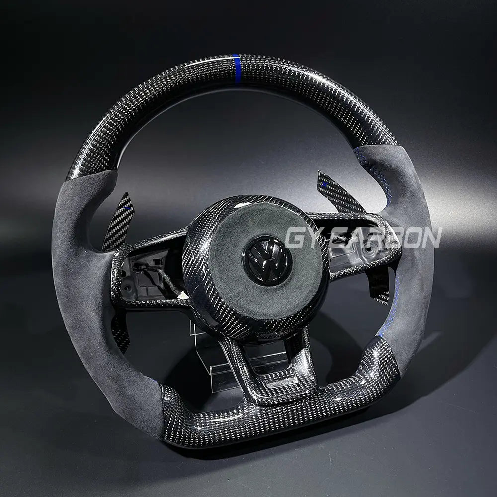 Custom Steering Wheel For VW Golf R MK7 Mk7.5
