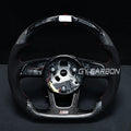 LED Steering Wheel Fit For Audi A3 A4 A5 RS3 RS4 RS5 S3-S6