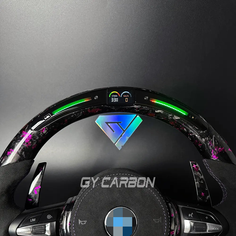 LED Steering Wheel For BMW M1-M8 1-7 Series X1-X6