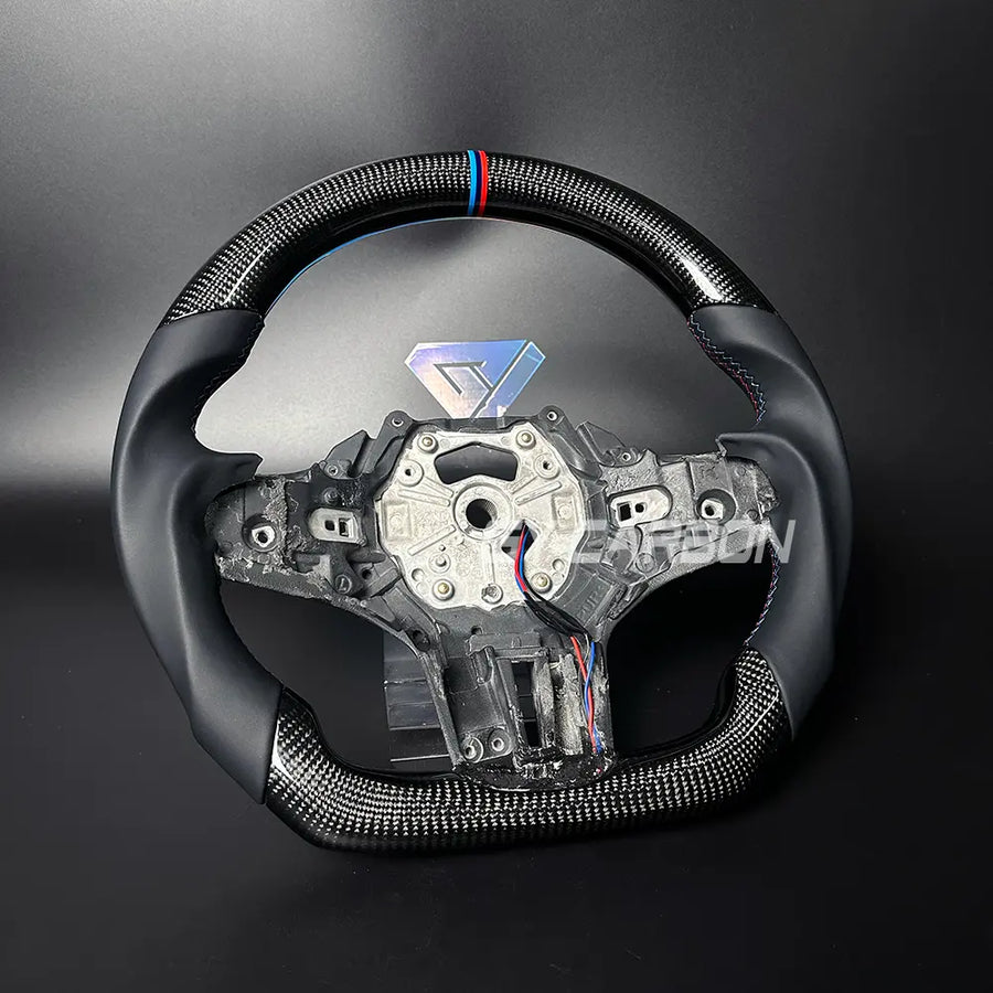 Carbon Fiber Steering Wheel For BMW G Series X3 X4 X5 M3 M4 M5