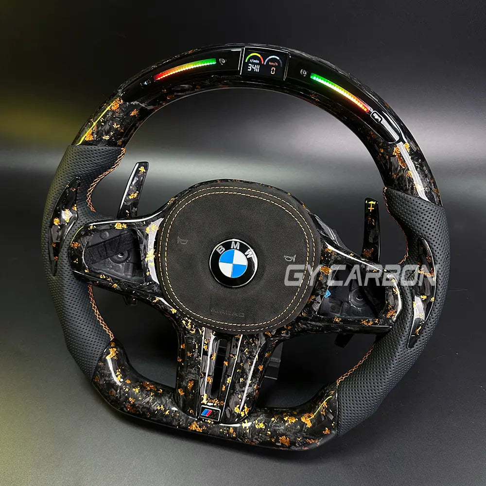 LED Steering Wheel For BMW 3Series-5Series M3-M5  X3-X6