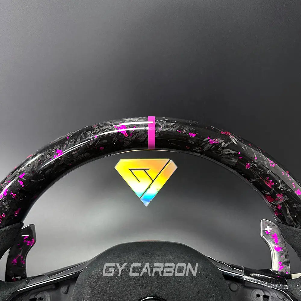 Custom Forged Carbon Steering Wheel Fit For VW Golf R GTI MK8/8.5