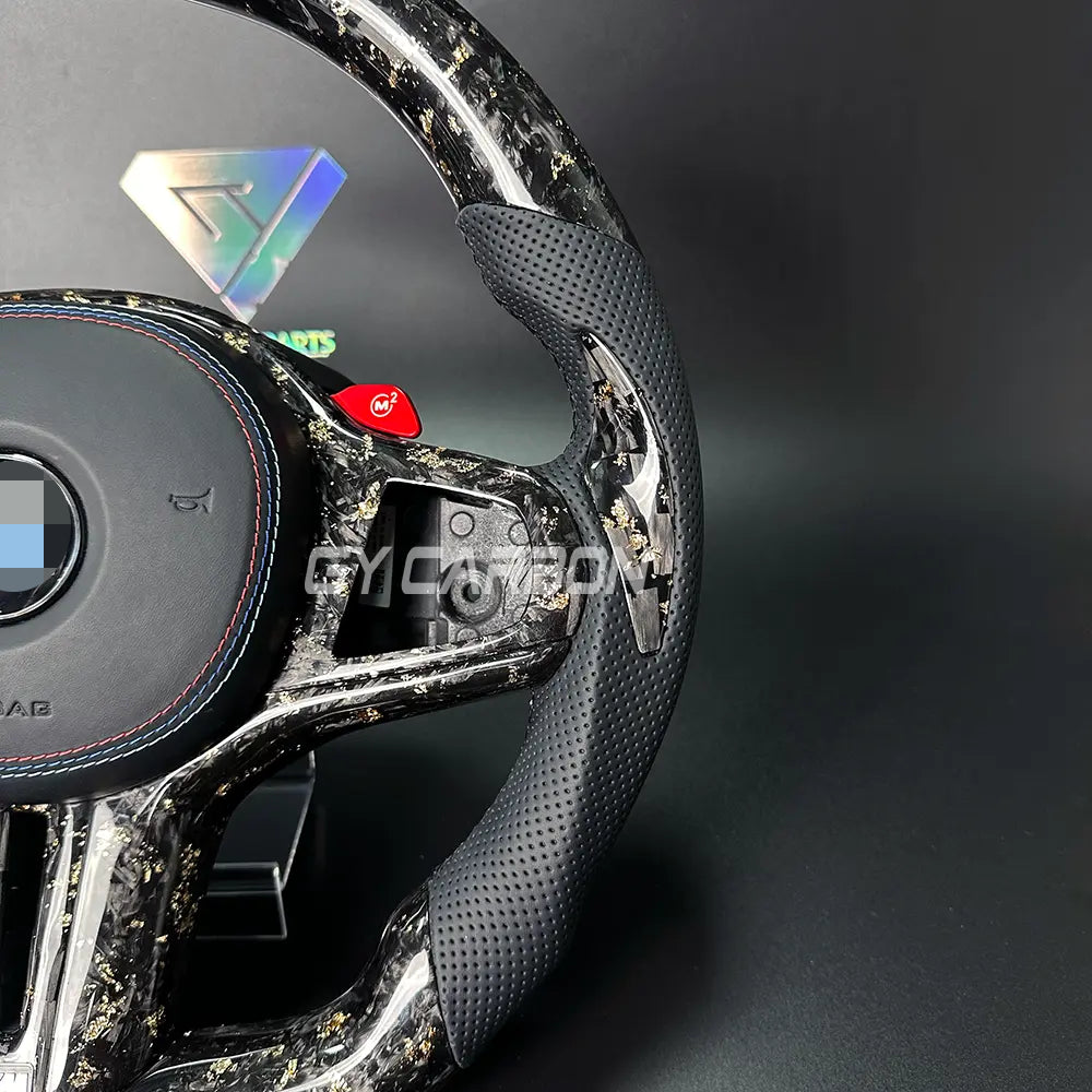 Forged Carbon Fiber Steering Wheel For BMW G Series X3-X5 M2-M5