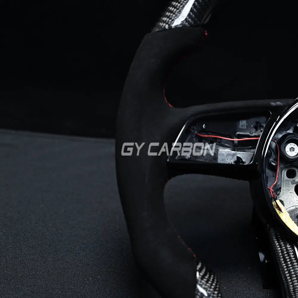 LED Steering Wheel Fit For Audi A3 A4 A5 RS3 RS4 RS5 S3-S6