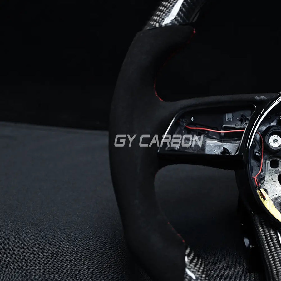 LED Steering Wheel Fit For Audi A3 A4 A5 RS3 RS4 RS5 S3-S6