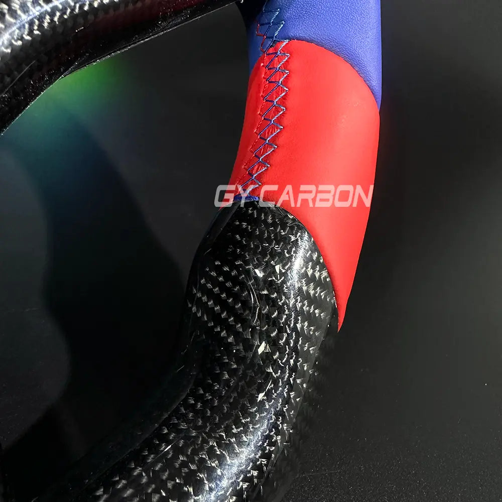 M-Color Leather LED Steering Wheel For BMW G Series