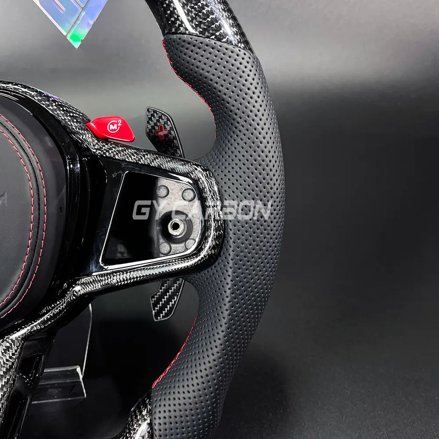 Custom Carbon Fiber Steering Wheel For BMW CS Series