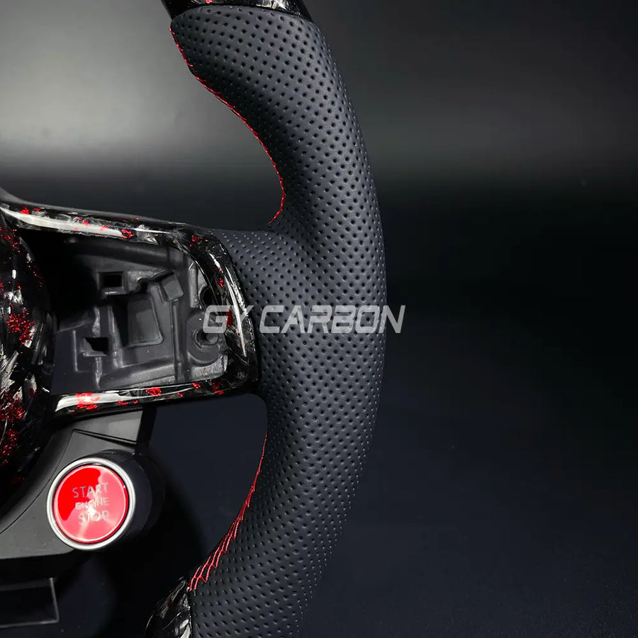 Custom Forged Carbon Steering Wheel For VW Golf R MK7 Mk7.5