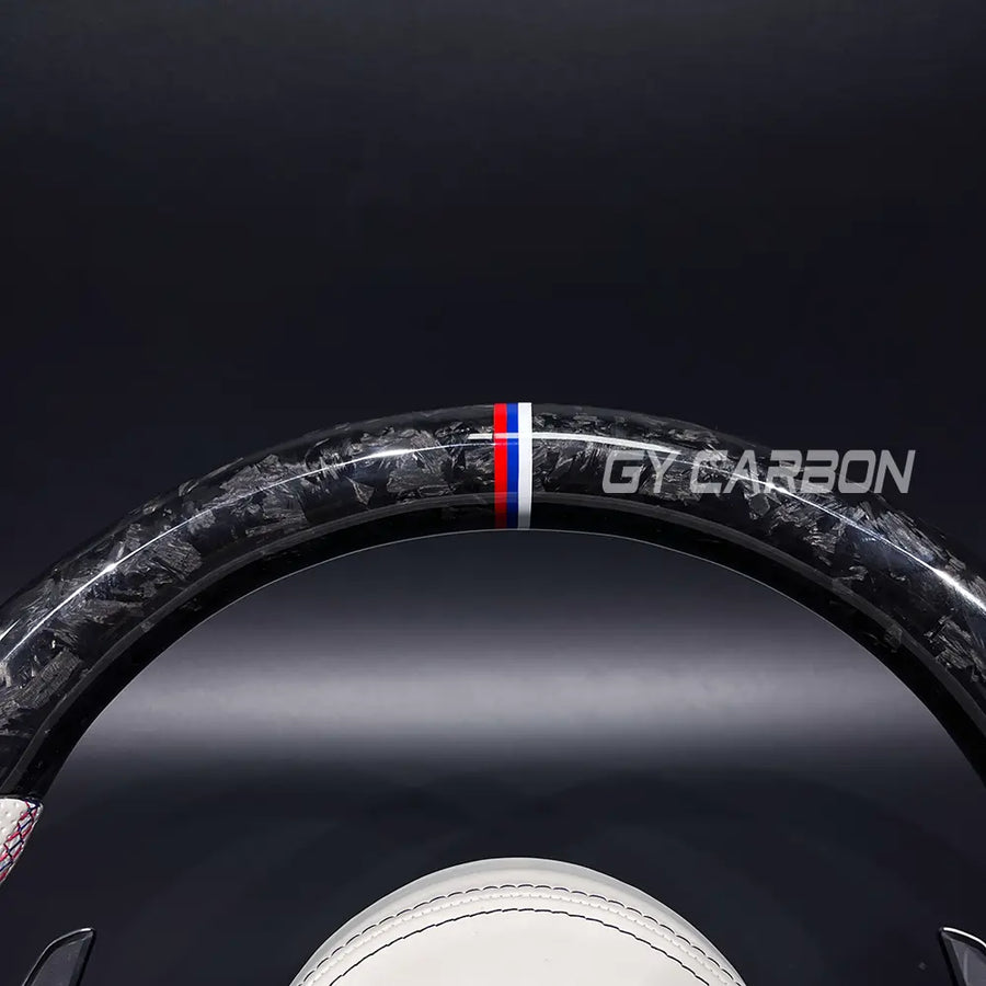 Custom Forged Carbon Fiber Steering Wheel For BMW M1-M7 1-7 Series Upgrade Plug and Play